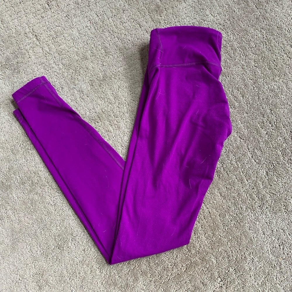 Bright lululemon leggings